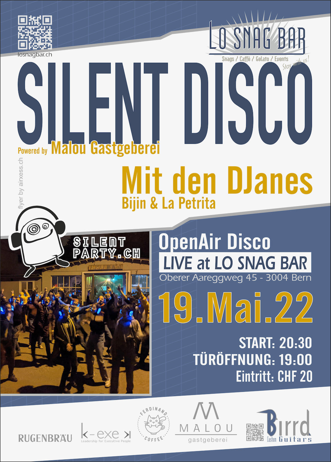 Flyer Silent Disco